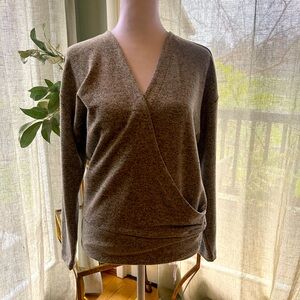 White House Black Market grey sweater